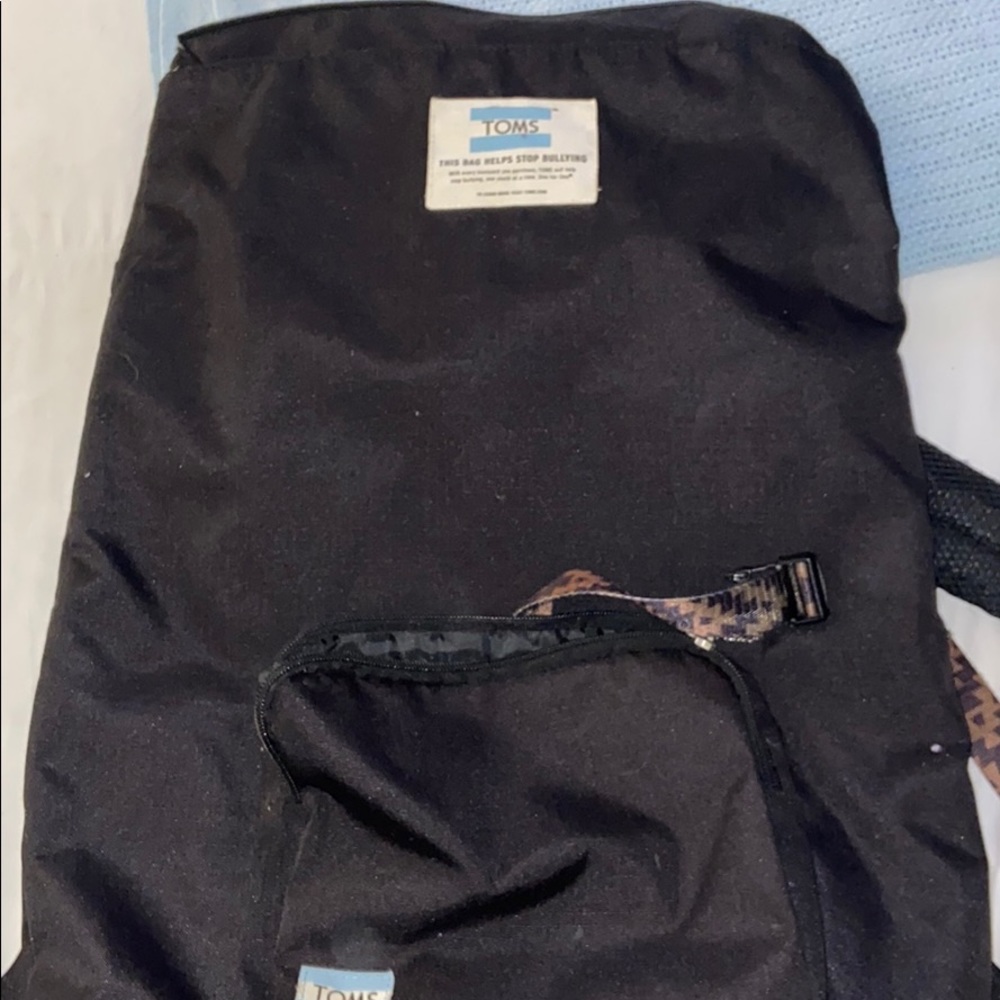 COPY - Black toms backpack